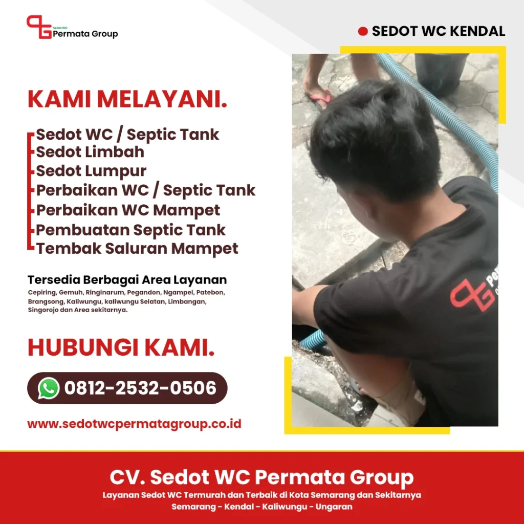 sedot wc kendal